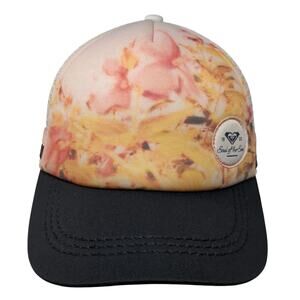 Roxy Soul Of The Sea Snapback Trucker Hat Multicolor One Size Mesh Back